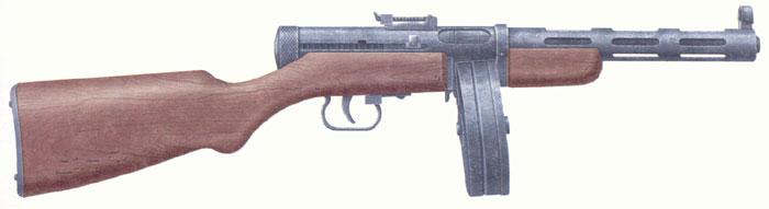 пистолет-пулемёт ППД-40